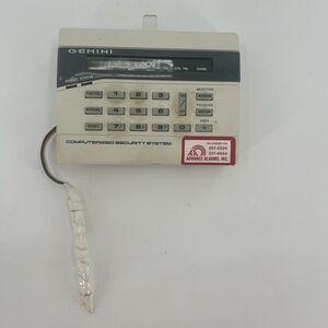 Napco Gemini GEM-RP3DGTL  Security System Keypad Alarm Panel Control Untested B